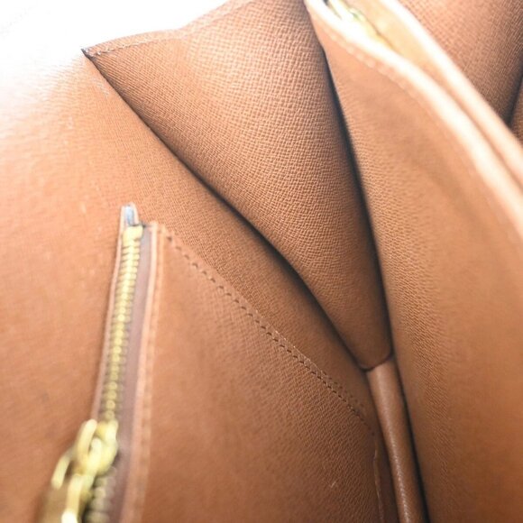 LOUIS VUITTON Courcelles Shoulder Bag Monogram Leather Brown M51375 86YH461 - Picture 12 of 16